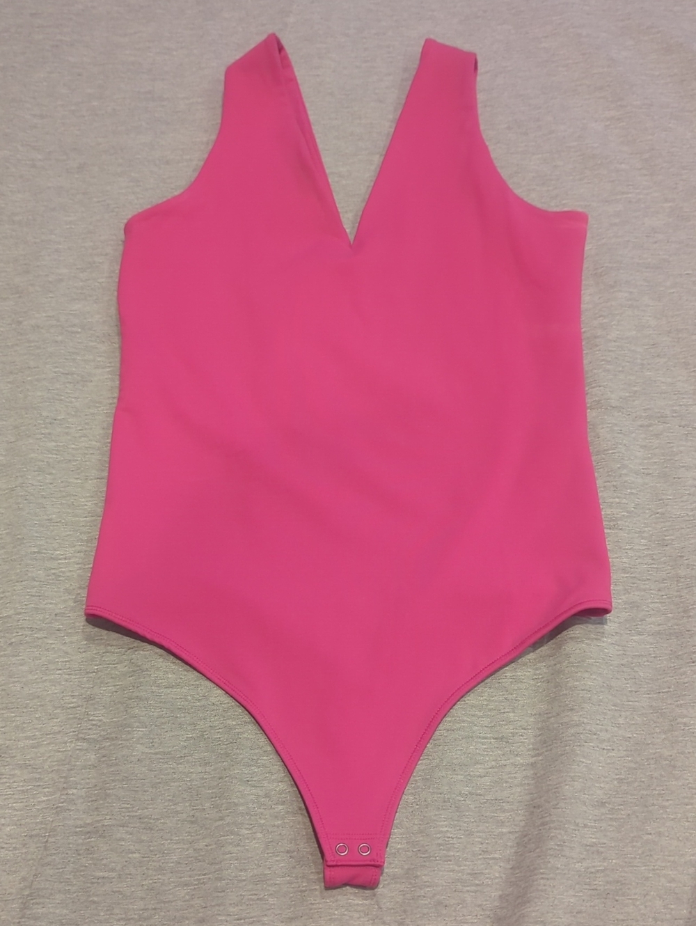 Abercrombie Soft A&F Hot Pink Sleeveless Bodysuit – Women’s M